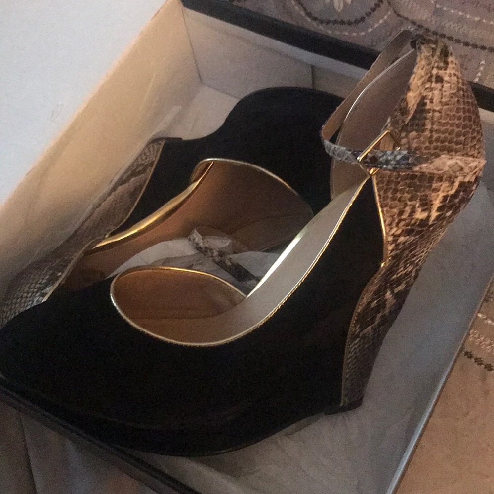 Colin Stuart Wedged Shoes - image 4